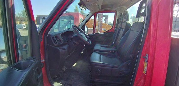IVECO 35C12 BENNE SIMPLE CABINE COFFRE NON ROULANT  ER-583-XA