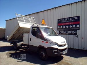 IVECO 35C12 BENNE SIMPLE CABINE COFFRE – NON ROULANT  ES-355-BH