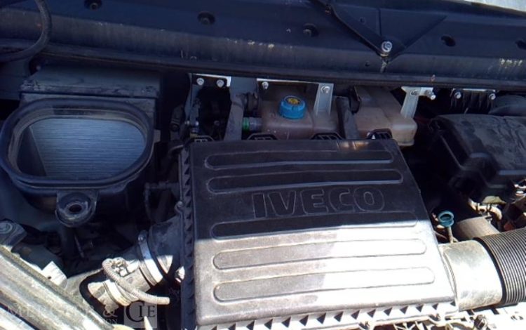 IVECO 35C12 BENNE SIMPLE CABINE COFFRE – NON ROULANT  ES-355-BH