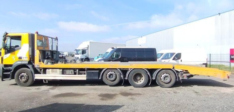 IVECO STRALIS 420 DEPANNEUSE AVEC TREUIL COME UP HV15 – DIESEL – 270759 KMS – ANNEE 20 JAUNE ES-531-RS
