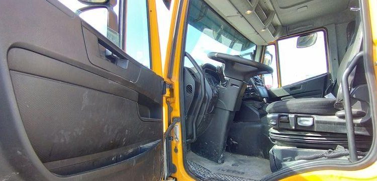 IVECO STRALIS 420 DEPANNEUSE AVEC TREUIL COME UP HV15 – DIESEL – 270759 KMS – ANNEE 20 JAUNE ES-531-RS