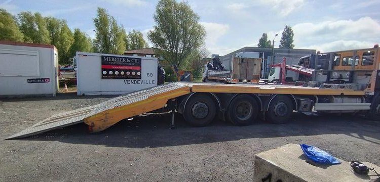 IVECO STRALIS 420 DEPANNEUSE AVEC TREUIL COME UP HV15 – DIESEL – 270759 KMS – ANNEE 20 JAUNE ES-531-RS