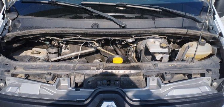 RENAULT MASTER L2H2 2,3DCI 130CH NACELLE KLUBB/K26 11,80 M – DIESEL – 201 H – 63361 KMS BLANC EZ-421-WJ
