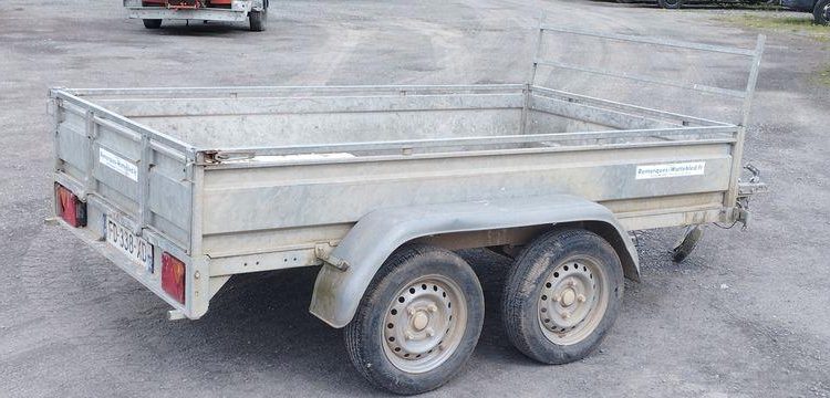 TRIGANO PLATEAU RIDELLES 2 ESSIEUX – PTAC 750 KGS  – ANNEE 2019  FD-338-XD