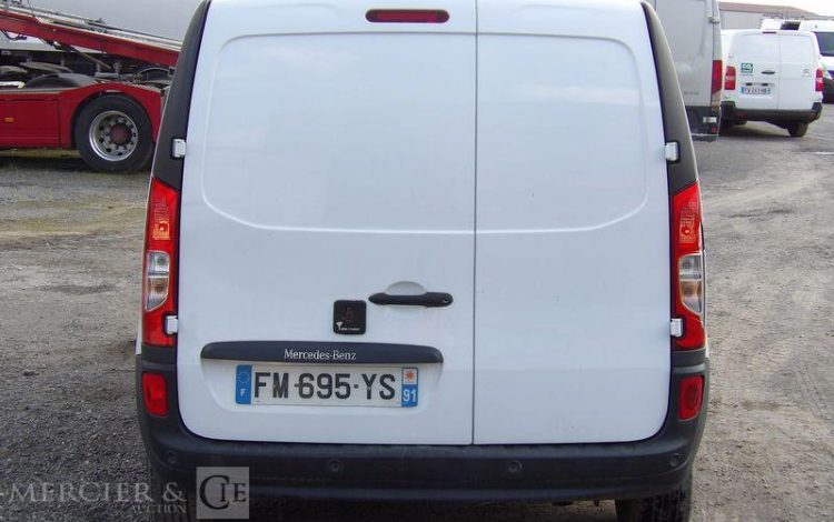 MERCEDES CITAN VU 109 1,5 CDI FOURGON MOYEN A1-1785 KG 95CV – DIESEL – 99000 KMS – BLANC FM-695-YS