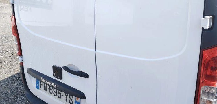 MERCEDES CITAN VU 109 1,5 CDI FOURGON MOYEN A1-1785 KG 95CV – DIESEL – 99000 KMS – BLANC FM-695-YS