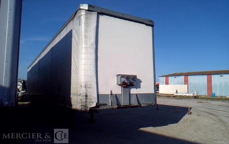 TROUILLET SEMI REMORQUE 3 ESSIEUX PTAC 38T BLANC FP-131-TZ