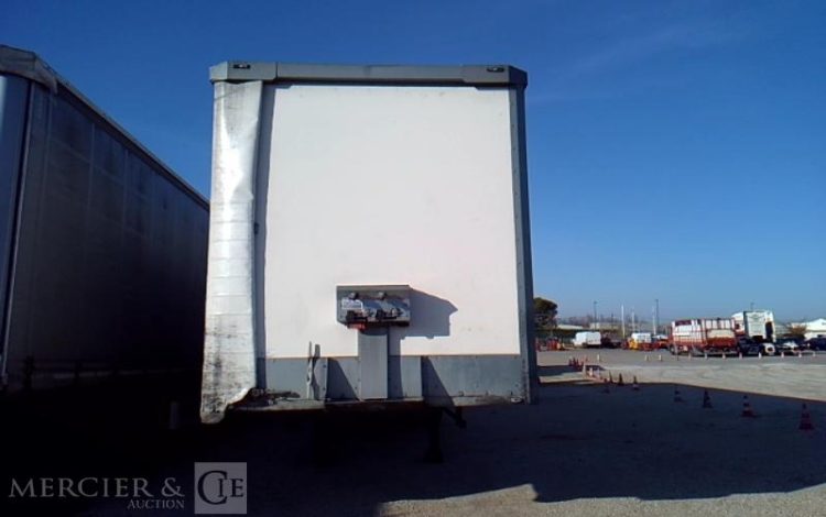 TROUILLET SEMI REMORQUE 3 ESSIEUX PTAC 38T BLANC FP-131-TZ