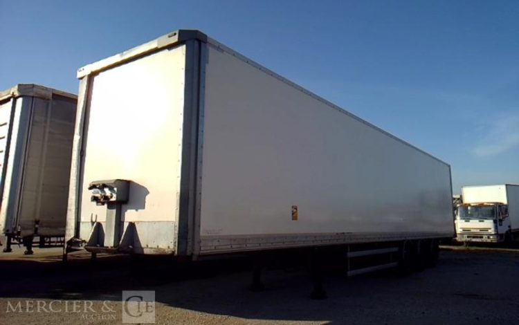 TROUILLET SEMI REMORQUE 3 ESSIEUX PTAC 38T BLANC FP-131-TZ