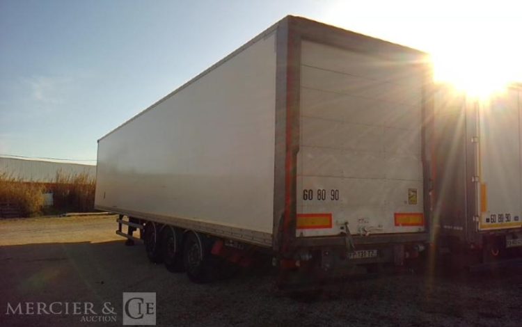 TROUILLET SEMI REMORQUE 3 ESSIEUX PTAC 38T BLANC FP-131-TZ