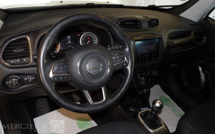 JEEP RENEGADE 1,0 T3 120CH LIMITED 2WD BLANC FP-275-BN