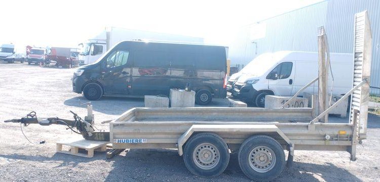 HUBIERE REMORQUE PORTE ENGIN TPF 3502 35TR 2 ESSIEUX – PTAC 3,5T  FW-121-SV