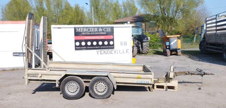 HUBIERE REMORQUE PORTE ENGIN TPF 3502 35TR 2 ESSIEUX – PTAC 3,5T  FW-121-SV