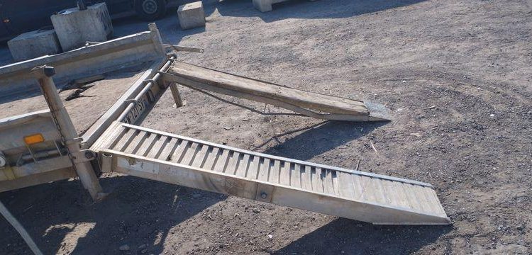 HUBIERE REMORQUE PORTE ENGIN TPF 3502 35TR 2 ESSIEUX – PTAC 3,5T  FW-121-SV