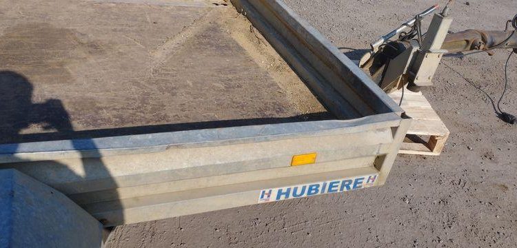 HUBIERE REMORQUE PORTE ENGIN TPF 3502 35TR 2 ESSIEUX – PTAC 3,5T  FW-121-SV