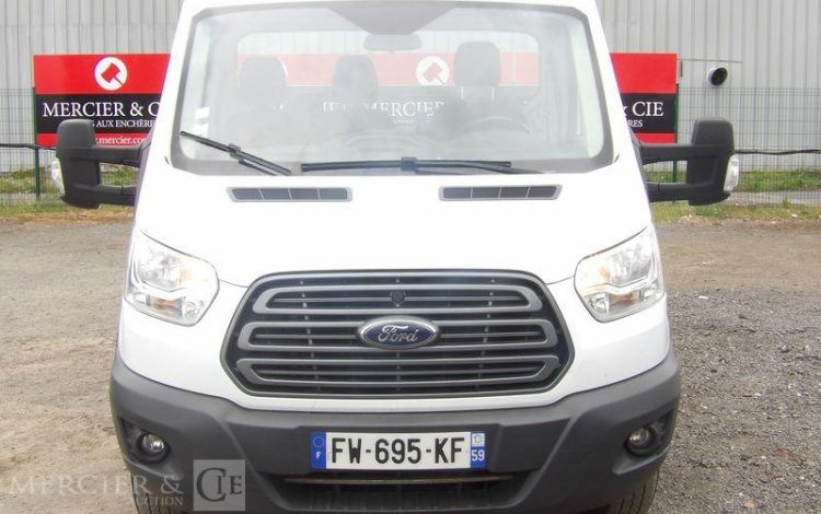 FORD TRANSIT DEPANNEUSE DIESEL – PTAC : 3,5 TONNES- 65551 KMS – ANNEE 2021 BLANC FW-695-KF