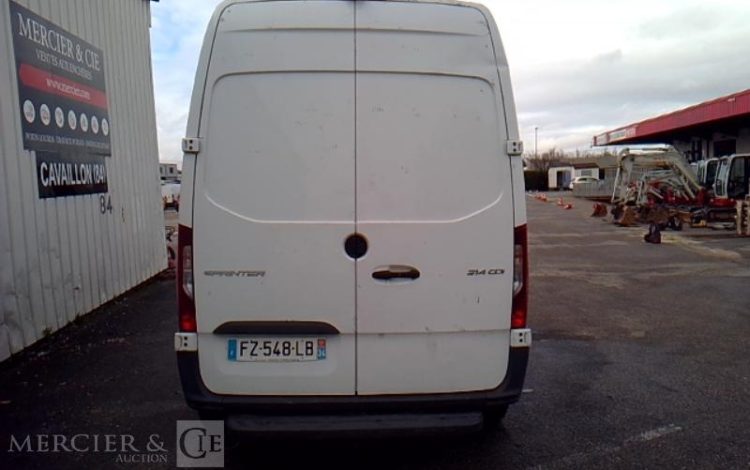 MERCEDES SPRINTER 214 CDI 142CH 39 3T PRO TRACTION BVA BLANC FZ-548-LB