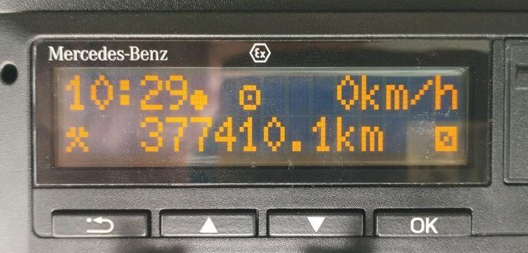 MERCEDES ACTROS 1848 GIGA SPACE STYLINE – DIESEL – 377410 KMS – ANNEE 2021 BLANC GB-874-SC