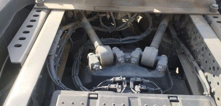 MERCEDES ACTROS 1848 GIGA SPACE STYLINE – DIESEL – 377410 KMS – ANNEE 2021 BLANC GB-874-SC