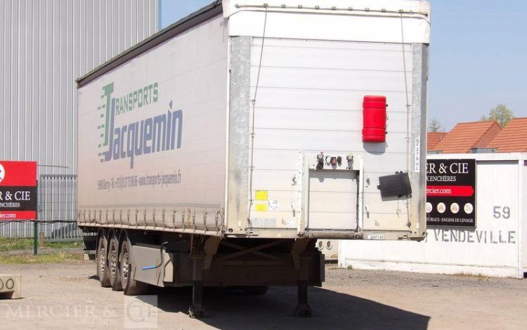 SCHMITZ SEMI REMORQUE SCB S3T06 PLSC 3 ESSIEUX – PTAC 38 TONNES – ANNEE  GF-278-VL