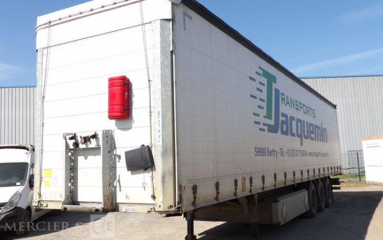 SCHMITZ SEMI REMORQUE SCB S3T06 PLSC 3 ESSIEUX – PTAC 38 TONNES – ANNEE  GF-278-VL