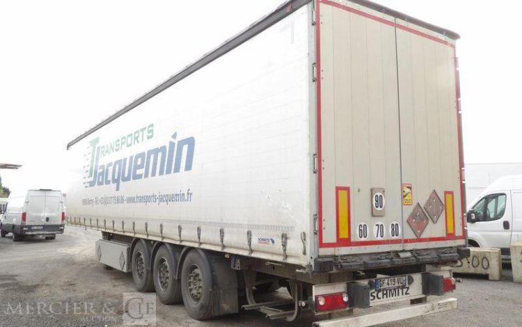 SCHMITZ SEMI REMORQUE BACHEE SCB S3T – 3 ESSIEUX – PTAC 28 TONNES – ANNEE 2022  GF-419-VL