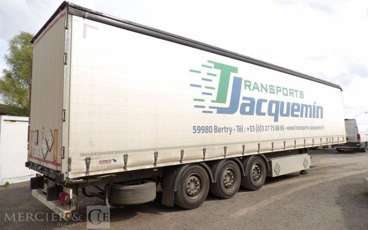 SCHMITZ SEMI REMORQUE BACHEE SCB S3T – 3 ESSIEUX – PTAC 28 TONNES – ANNEE 2022  GF-419-VL