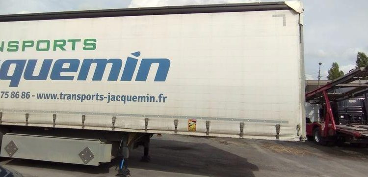 SCHMITZ SEMI REMORQUE BACHEE SCB S3T – 3 ESSIEUX – PTAC 28 TONNES – ANNEE 2022  GF-419-VL