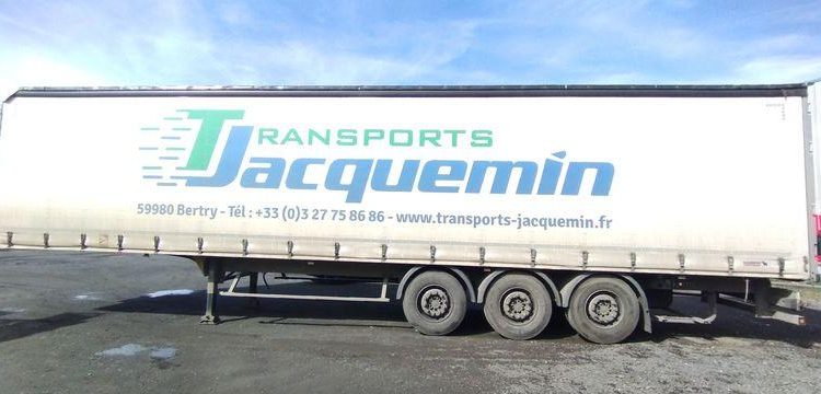 SCHMITZ SEMI REMORQUE BACHEE SCB S3T – 3 ESSIEUX – PTAC 38 TONNES – ANNEE 2022  GF-531-VL