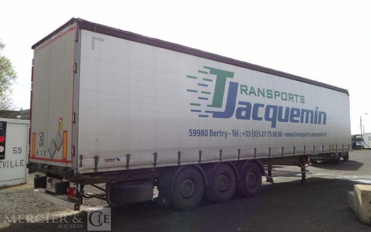 SCHMITZ SEMI REMORQUE BACHEE SCB S3T – 3 ESSIEUX – PTAC 38 TONNES – ANNEE 2022  GF-531-VL