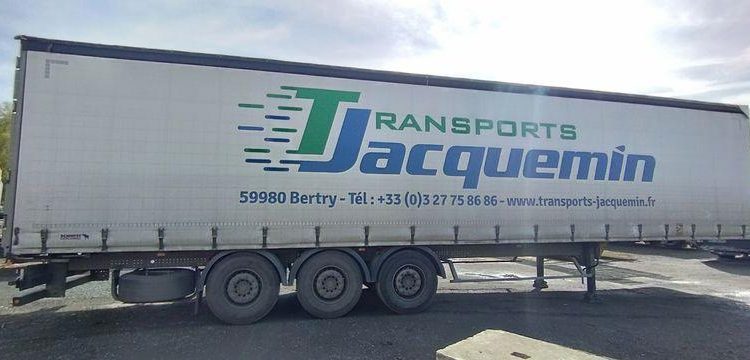 SCHMITZ SEMI REMORQUE BACHEE SCB S3T – 3 ESSIEUX – PTAC 38 TONNES – ANNEE 2022  GF-531-VL