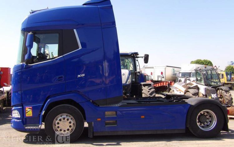 DAF TRACTEUR XG 480 FT – PTRA – 44 TONNES – DIESEL – 154788 KMS – ANNEE 2023 BLEU GS-597-BH