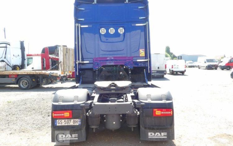 DAF TRACTEUR XG 480 FT – PTRA – 44 TONNES – DIESEL – 154788 KMS – ANNEE 2023 BLEU GS-597-BH