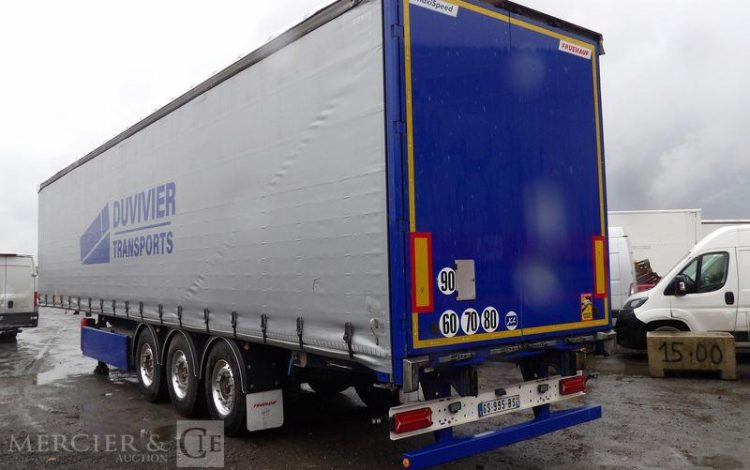FRUEHAUF SEMI REMORQUE BACHEE MAXISPEED CLASSIC 150 – 3 ESSIEUS – PTAC 38 TONNES  GS-995-BS