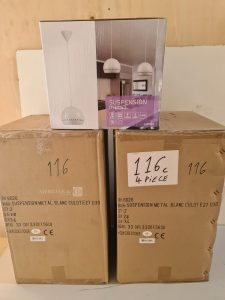 Autre Lot de 2 chariots de nettoyage  industriel Numatic Reflo  116