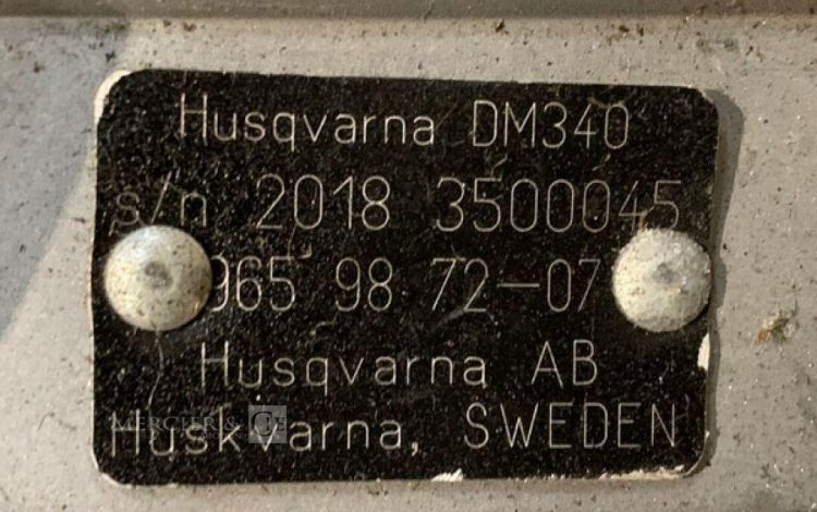HUSQVARNA DM340  FOR010599
