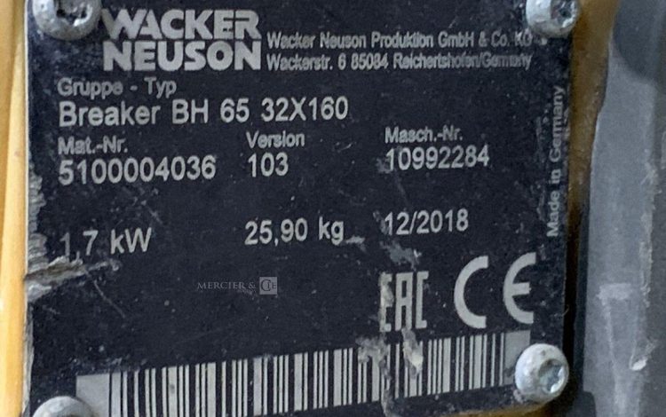 WACKER NEUSON BH65  PIQ011254