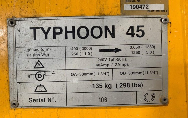 CALOREX TYPHOON 45  SOU010104