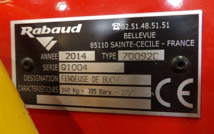 RABAUD 70092C  FEN010093