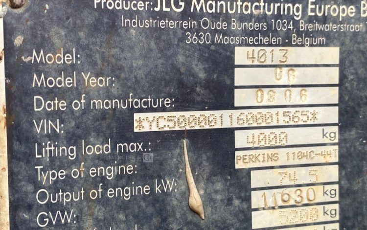 JLG 4013  6959