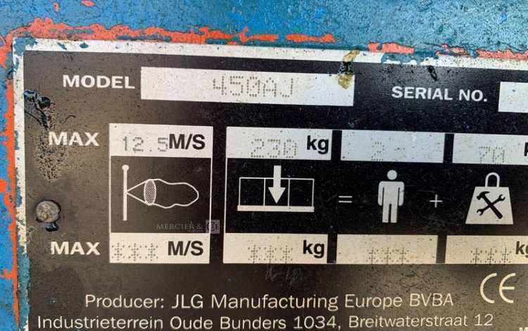 JLG 450 AJ II / BD16  7576