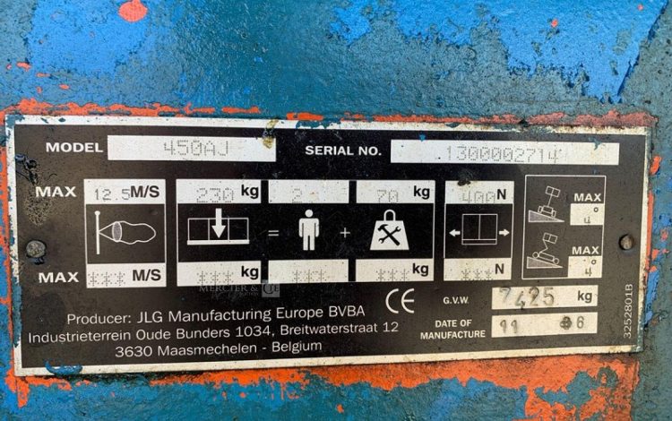 JLG 450 AJ II / BD16  7576