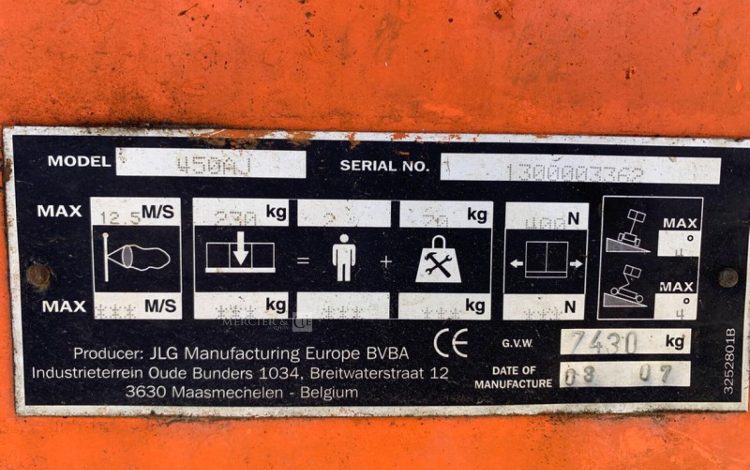 JLG 450 AJ II / BD16  8048