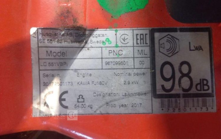 HUSQVARNA LC551VBP  33MAM42025