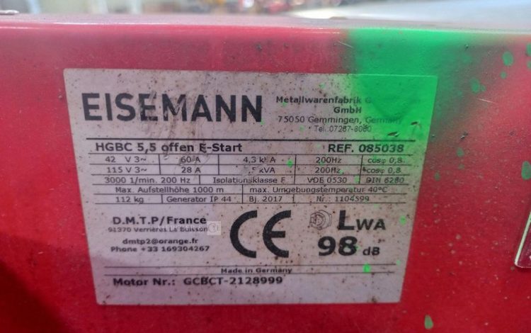 EISEMANN HGBC 5,5  25MAM42025
