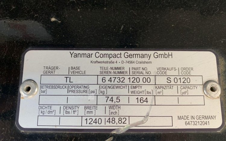 YANMAR TL  24MAM42025