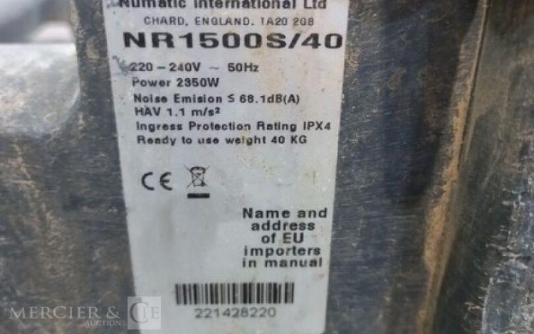 NUMATIC   15MAM42025