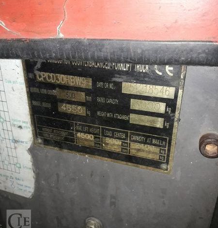 STAM CHARIOT DIESEL STAM CPCD30 3T – AN2006  25151