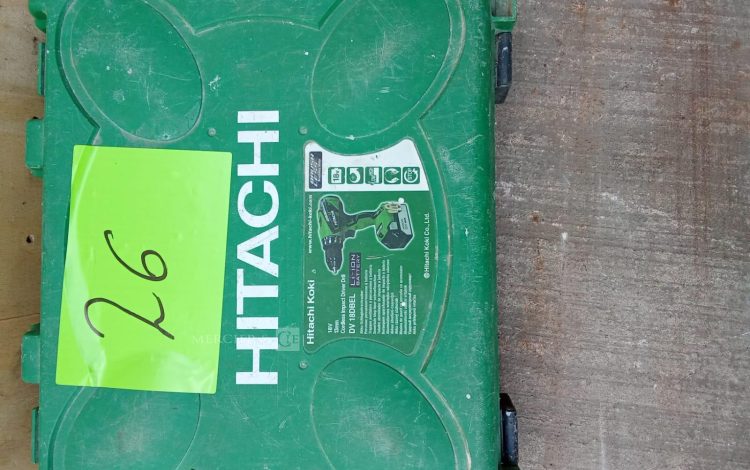 Autre Perceuse visseuse Hitachi Koki DV18DBEL sans chargeur  26