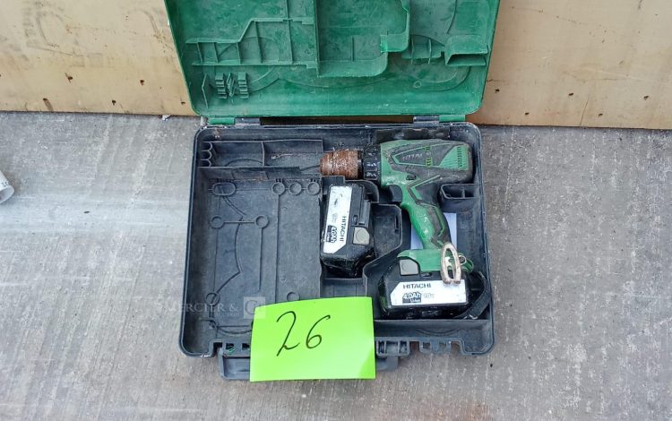 Autre Perceuse visseuse Hitachi Koki DV18DBEL sans chargeur  26